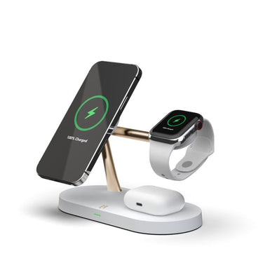 EFM FLUX 4-in-1 Charging Dock with 42W Wall Charger - Gold